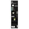 Jaya Space Saving Multimedia Storage Tower, Espresso