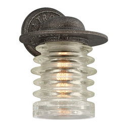 Troy Lighting - Troy Lighting Wall Lantern Charred Zinc Watson Collection - Outdoor Wall Lights And Sconces