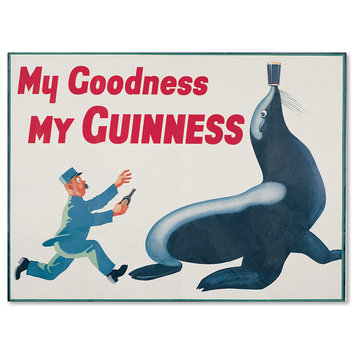 Guinness Brewery 'My Goodness My Guinness II' Canvas Art, 18"x24"