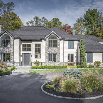 Warm Modern Exterior Renovation in Philly Suburbs