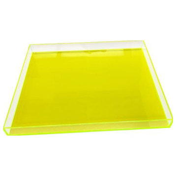 Large Square Tray, Green
