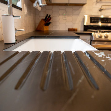 Noire Slate/Soapstone Kitchen Runnels
