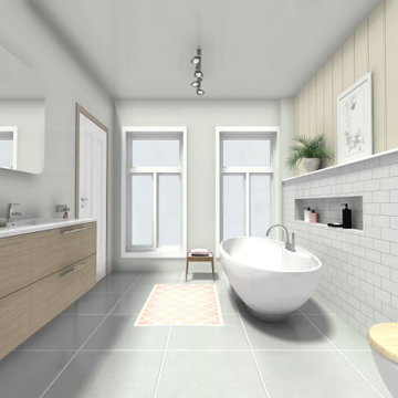 Scandinavian Bathroom Style