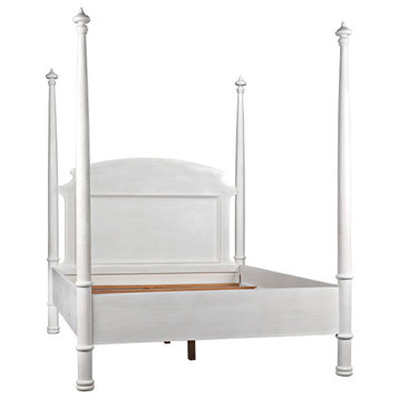 Douglas Bed, Queen, White Washed