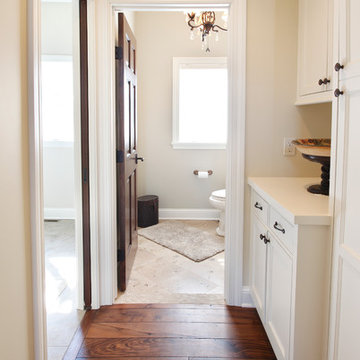 Wayzata Remodel: Hallway & Powder Bath