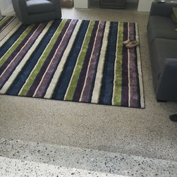 Concrete floor polishing - Floor Rugs