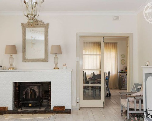 Pressed Tin Panels - Fireplace surround