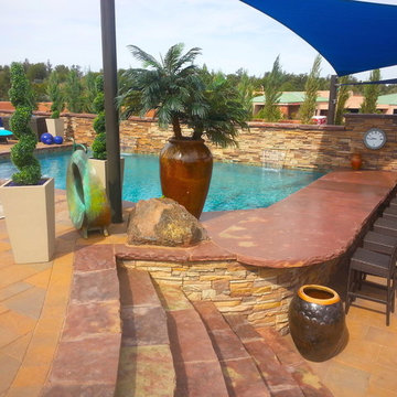 Sedona Contemporary with swim up bar