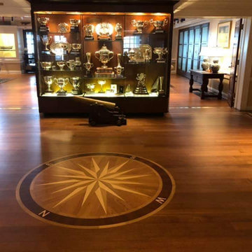 Rifted & Quarter Floors- American Cherry Medallion