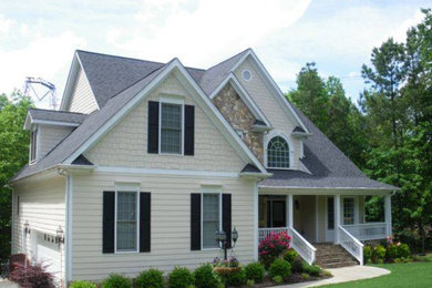 Elegant exterior home photo in Raleigh