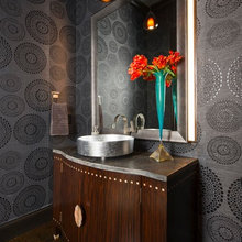 powder room wallpaper