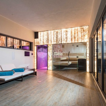 Project Sauna + Shower + Ice Machine