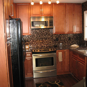 K-Series Cinnamon Glaze Kitchen Cabinets