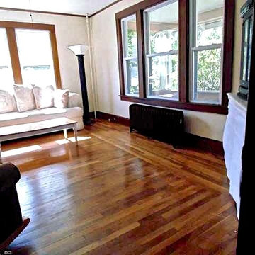 Living Room with Hardwood Floors