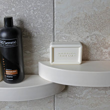 Bathroom shelving