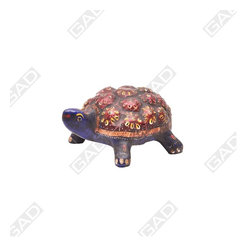 EMBELLISHED MEENAKARI TORTOISE - Decorative Objects And Figurines