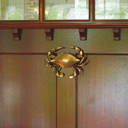 Blue Crab Door Knocker - Door Knockers