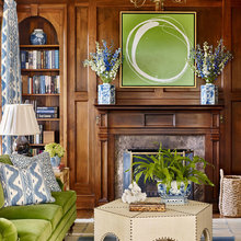 WOOD PANELED ROOMS