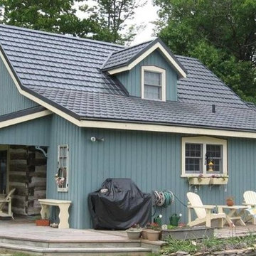 Ontario cottages & cabins with Hy-Grade's permanent steel roofing system