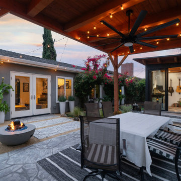 San Jose Detached Office and Pergola + Xeriscaping