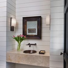 Guest bath entry