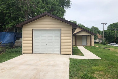 Example of a classic garage design in Other