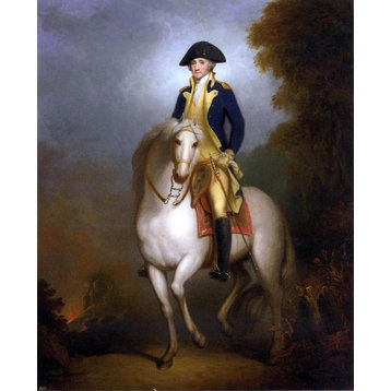 Rembrandt Peale Equestrian Portrait of George Washington Wall Decal
