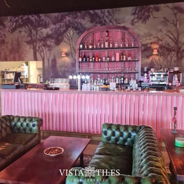 Pink bar front