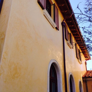 Exterior Venetian plaster