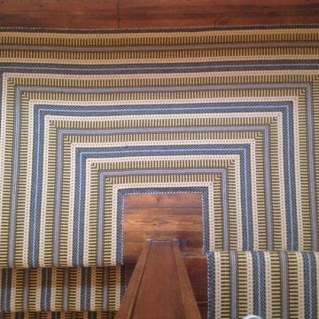 Roger Oates Masai Gold Flatweave Stair Runner