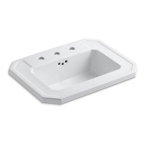Kohler Tahoe Self Rimming Lavatory With 1 Hole Faucet