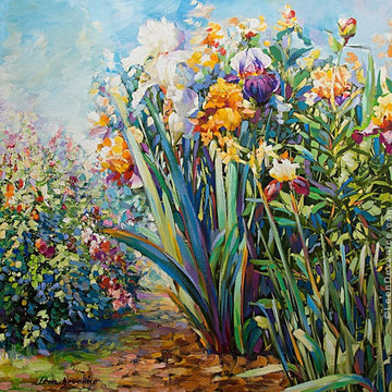 landscape art , landscape painting, Original Paintings for Sale by Leon Devenice
