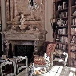 Living Room Fireplaces - Fireplace Mantels