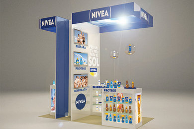 Diseño stand Nivea
