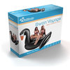GoFloats Black Swan Voyage Giant Inflatable Swan
