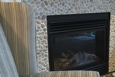 Inspiration for a coastal living room remodel in Vancouver