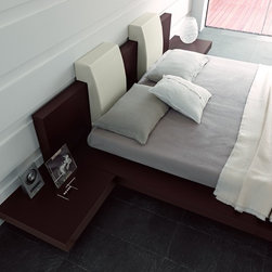Floating Win Bed by Rossetto - Platform Beds