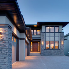 Modern Prairie Style Elevation