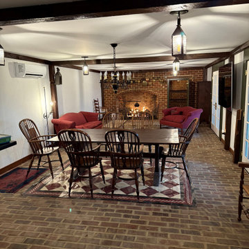Salvaged Street Brick Floor Tile