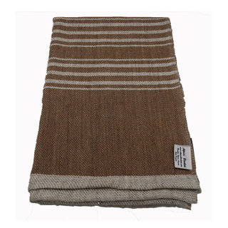 Marrakesh Organic Bamboo and New Zealand Wool Throw, No Fringe -  Contemporary - Throws - by Alpaca Blankets 2