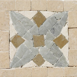 Blue and Melange - Tile