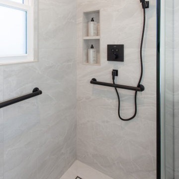 Contemporary Guest Bathroom San Diego