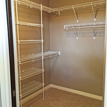 wire closet shelving