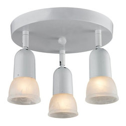 Z-Lite - Pria 3-Light Semi Flush Mount - Spot Lights