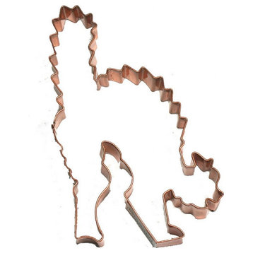 Copper Scaredy Cat Shaped Cookie Cutters 5.5 Inch Set Of 6 Made Of Copper In A