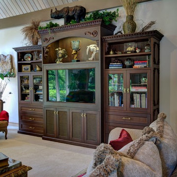 Cherry TV Armoire
