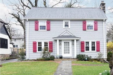 Inspiration for an exterior home remodel in New York