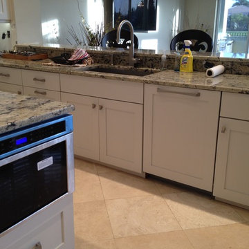 Gale and Lynn's White Kitchen Modification and Reface