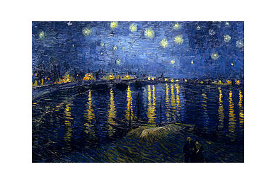 Van Gogh Starry Night Over the Rhone Hand-painted oil paintings