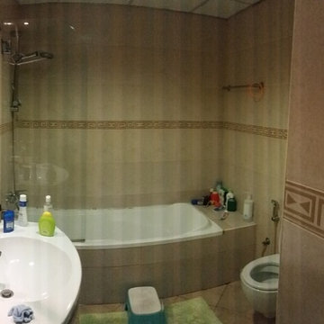 Masculine bathroom remodelling